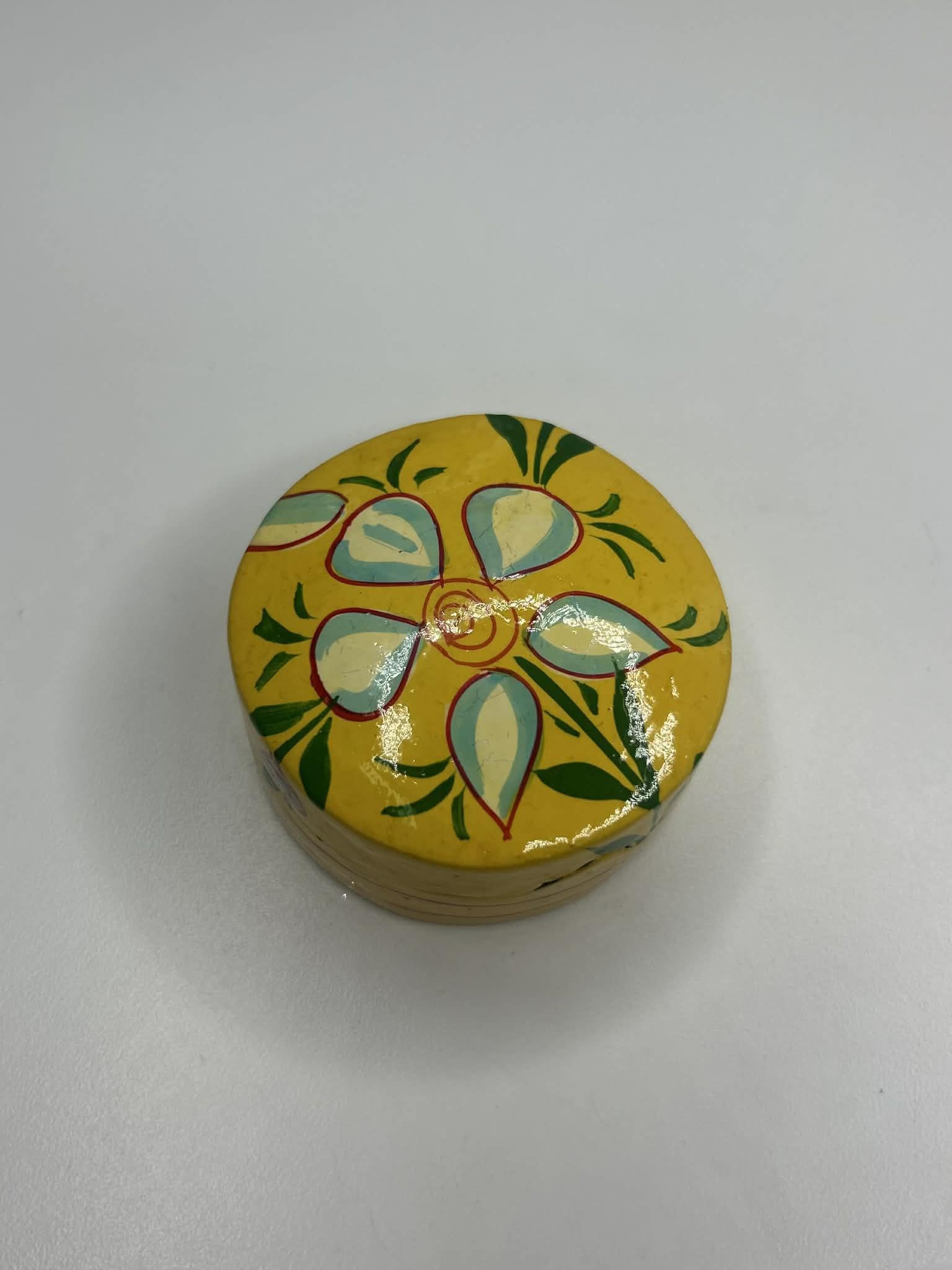 Papier Mache Round Assorted Boxes