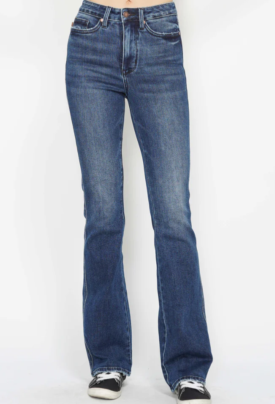 Judy Blue HW Short Inseam Bootcut