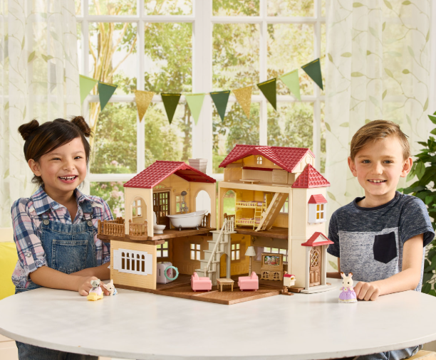 Calico Critters® Red Roof Country Home Gift Set -Secret Attic Playroom