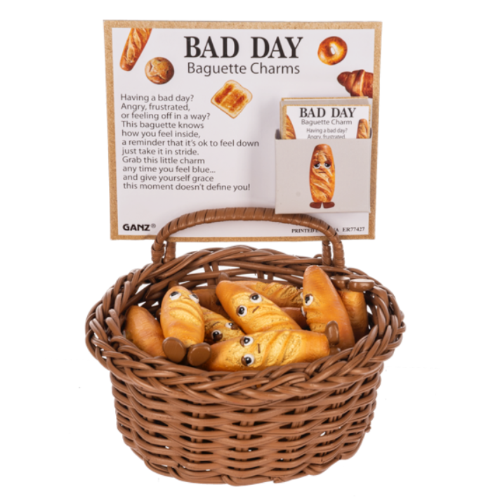Bad Day Baguette Charms
