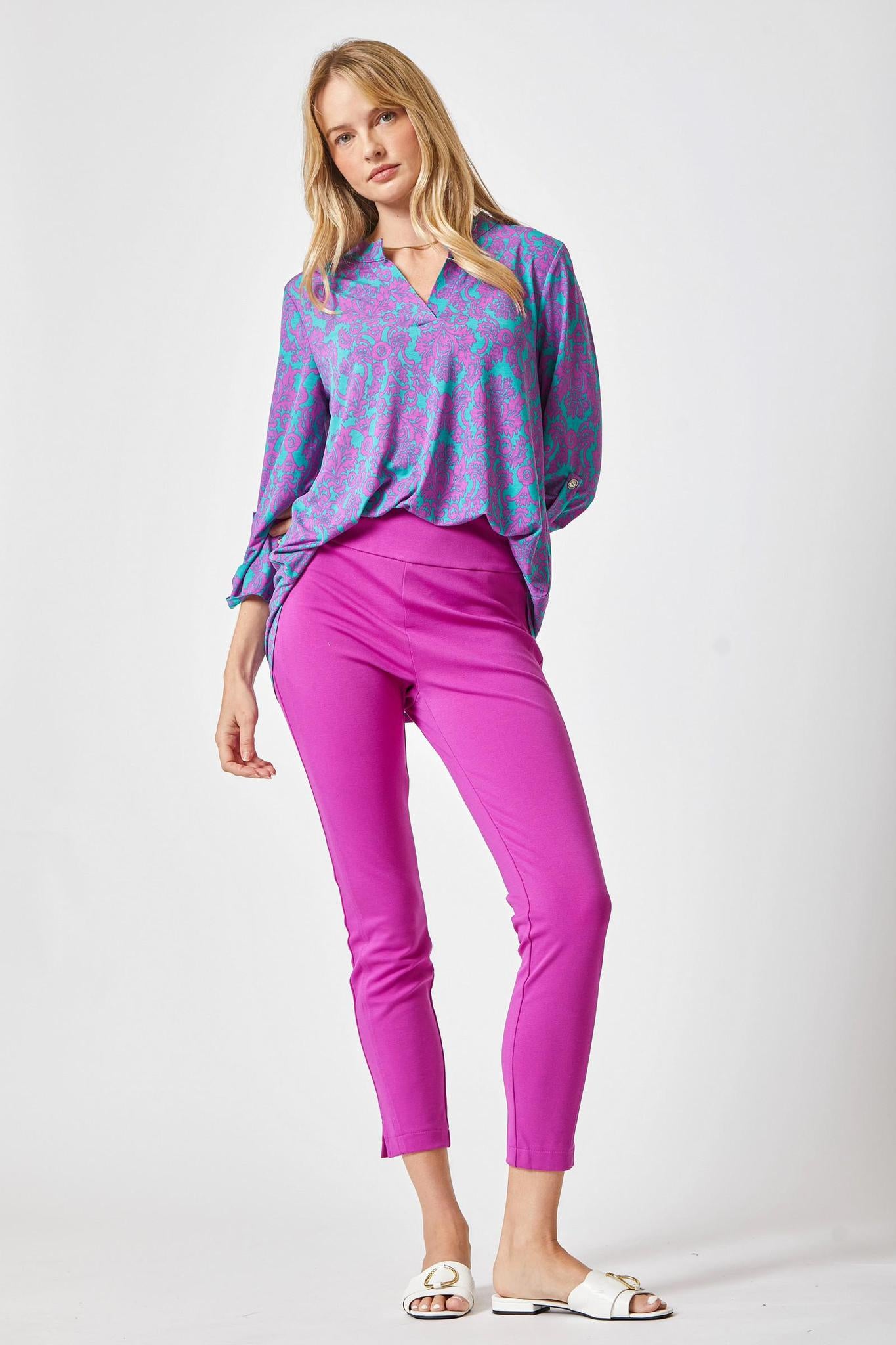 Neon Lavender Top