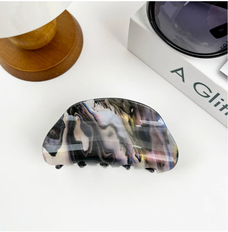 Colorful Semicircle Hair Clip