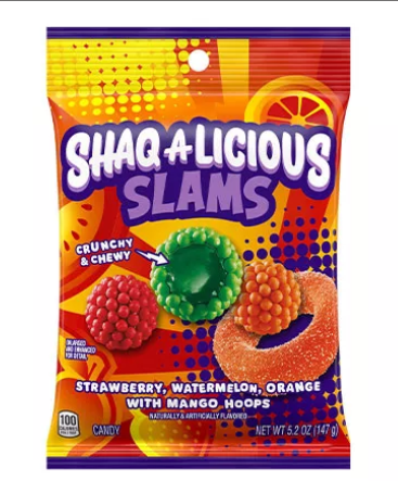 Shaq-A-Licious Slams Peg Bag
