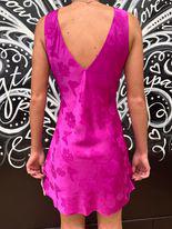 Magenta Butterfly Dress