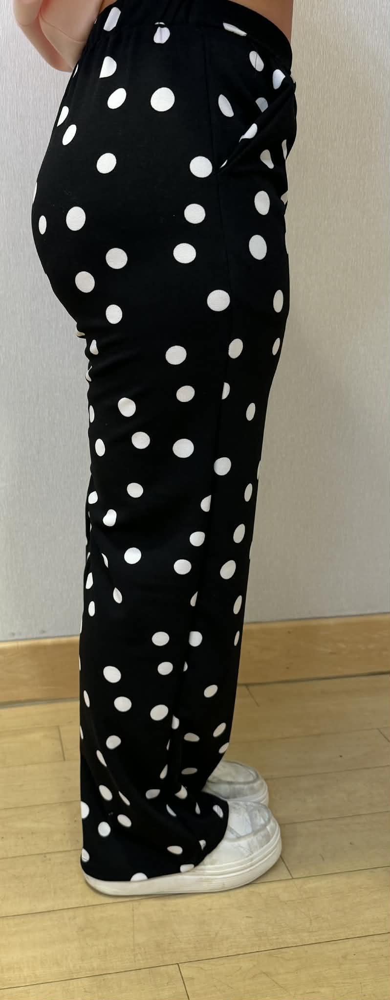 Techno Polka Dot Pants