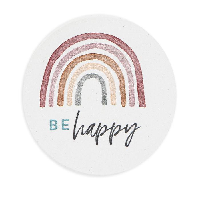 Be Happy Car Coaster