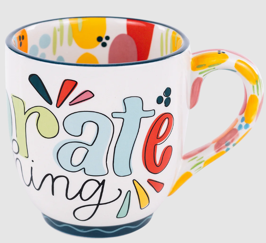 Pop of Color Celebrate Mug