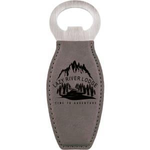 Leatherette Bottle Opener