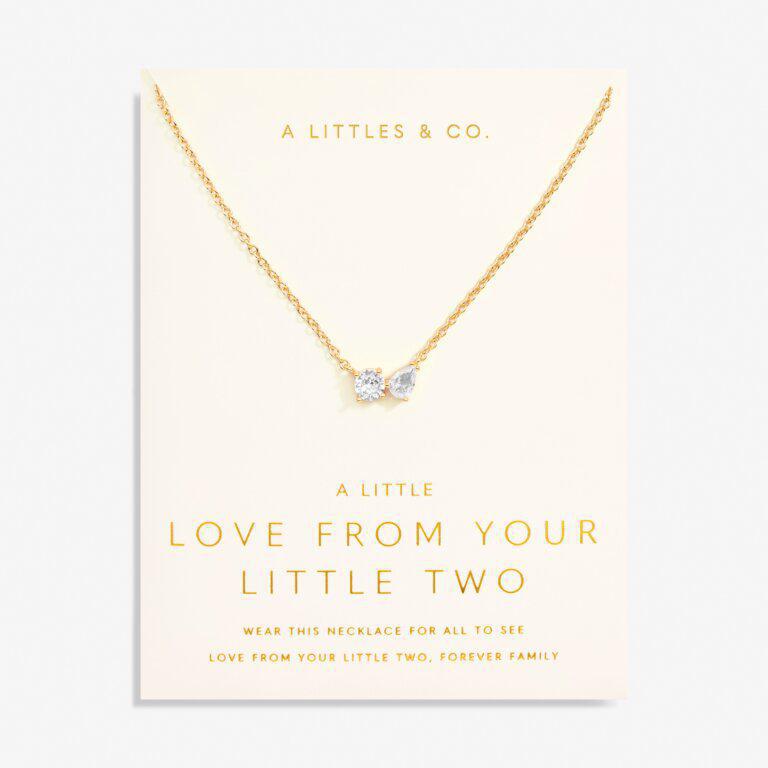 Love From Your Little Ones Gold Necklacce