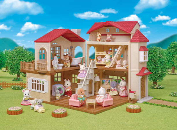 Calico Critters® Red Roof Country Home Gift Set -Secret Attic Playroom