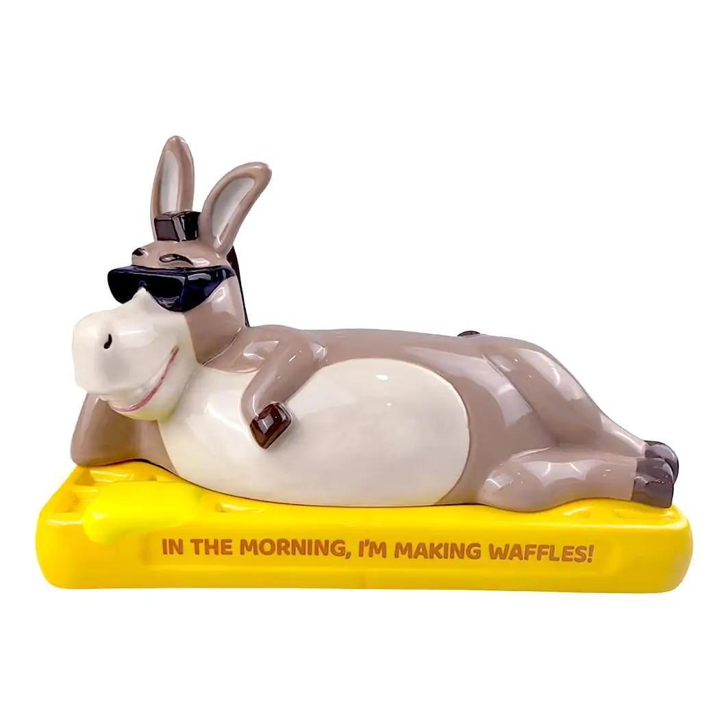 Shrek Donkey's Morning Waffles Butter Dish - Fits Standard Stick