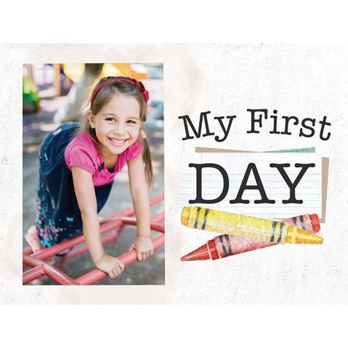 My First Day Photo Frame