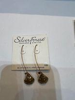 Silver Forest Wire Earrings