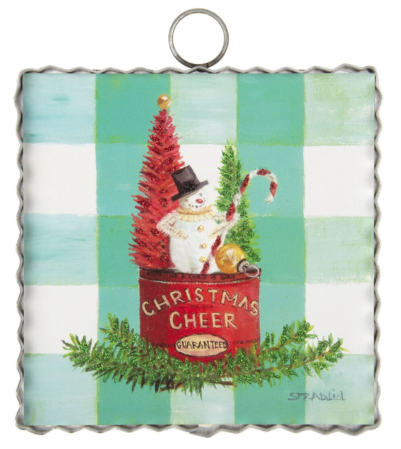 Mini Gallery Vintage Cheer Tin