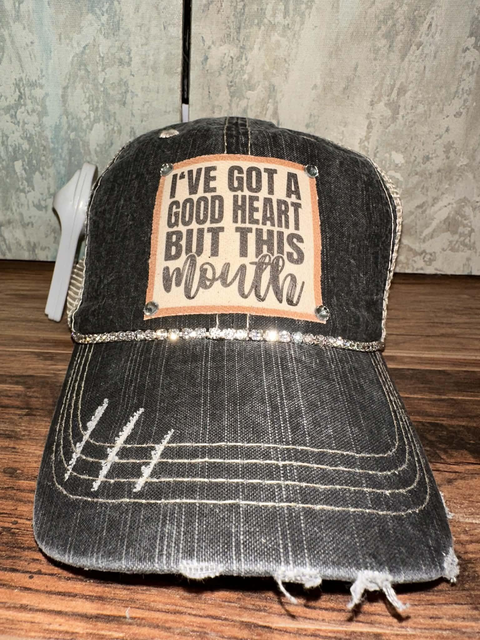 Good Heart But.... Bling Hat