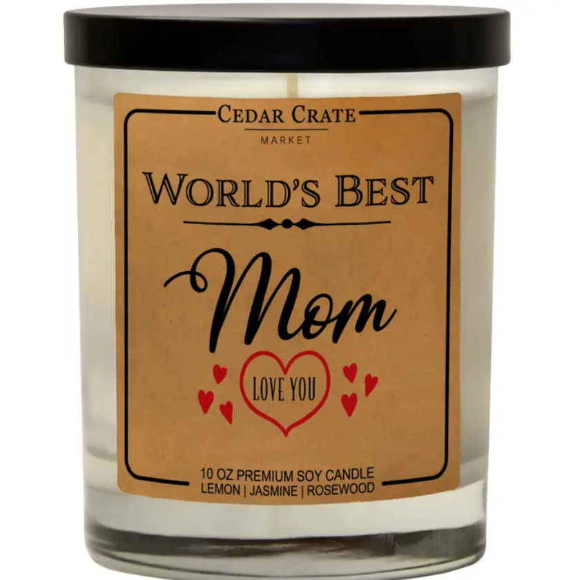 World's Best Mom Soy Candle