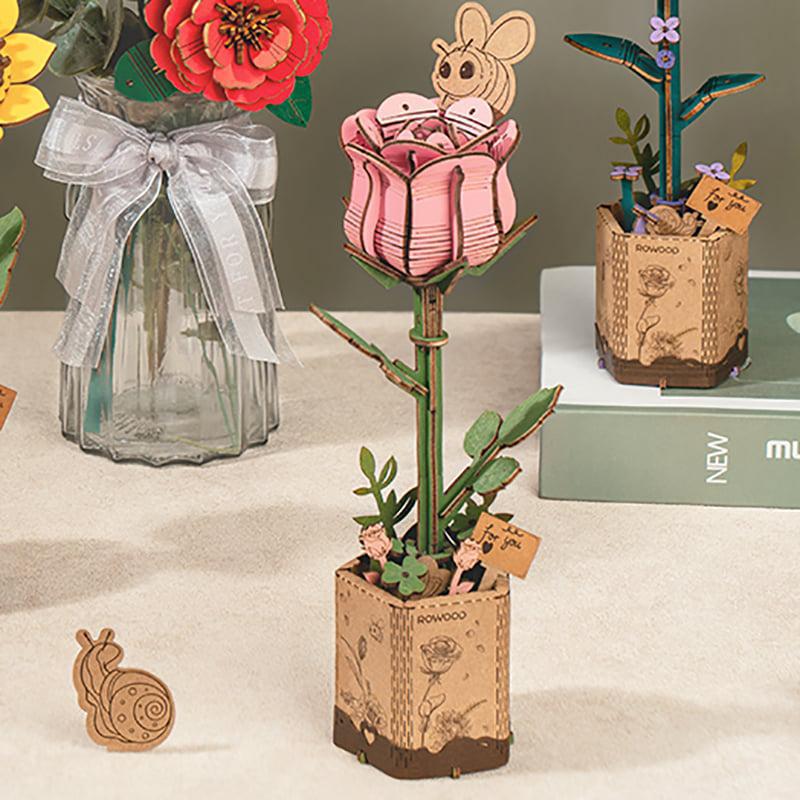 Wooden Bloom Craft DIY