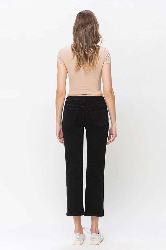 Victoria Ankle Straight Jeans