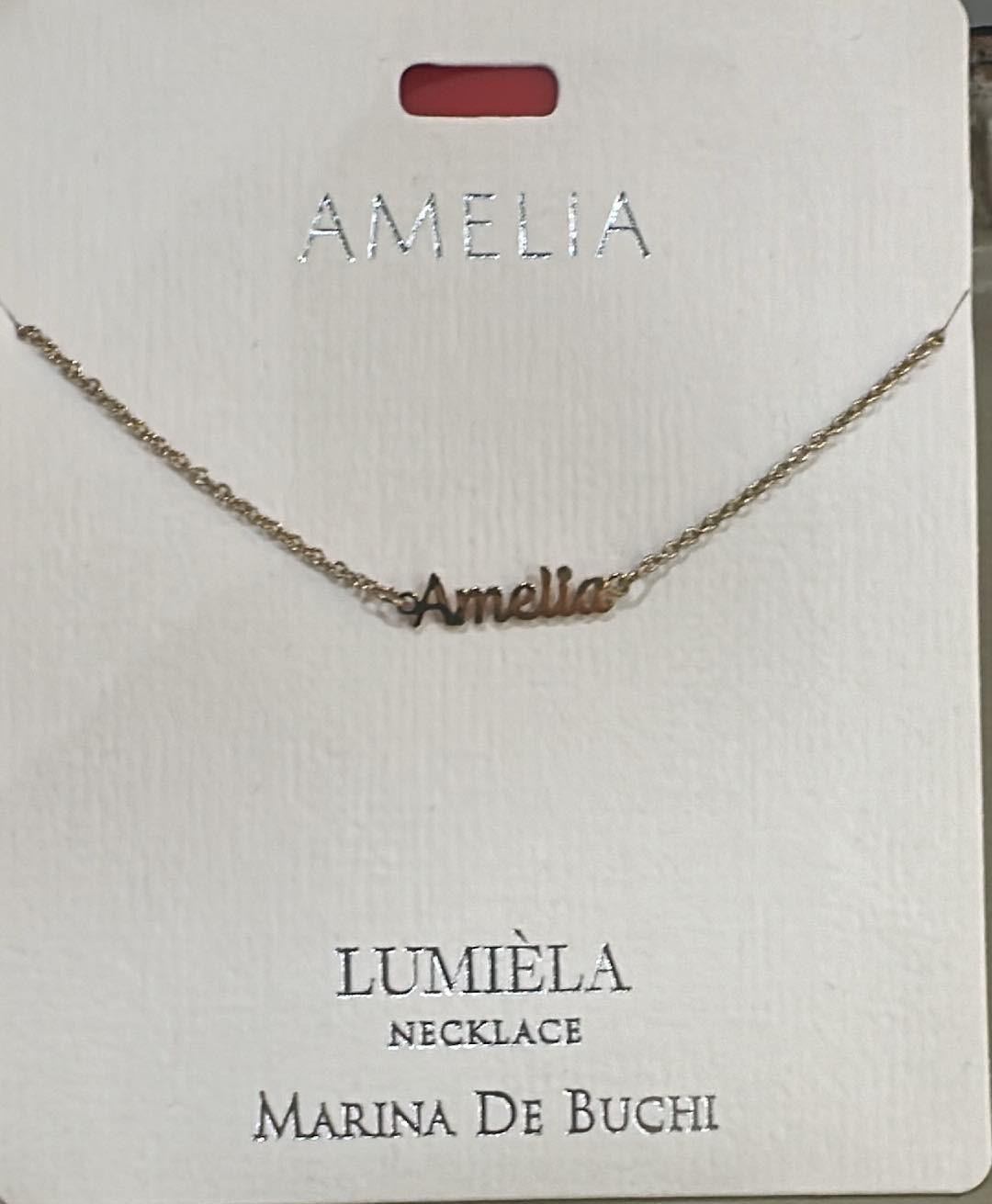 Lumiela Amelia Name Necklace