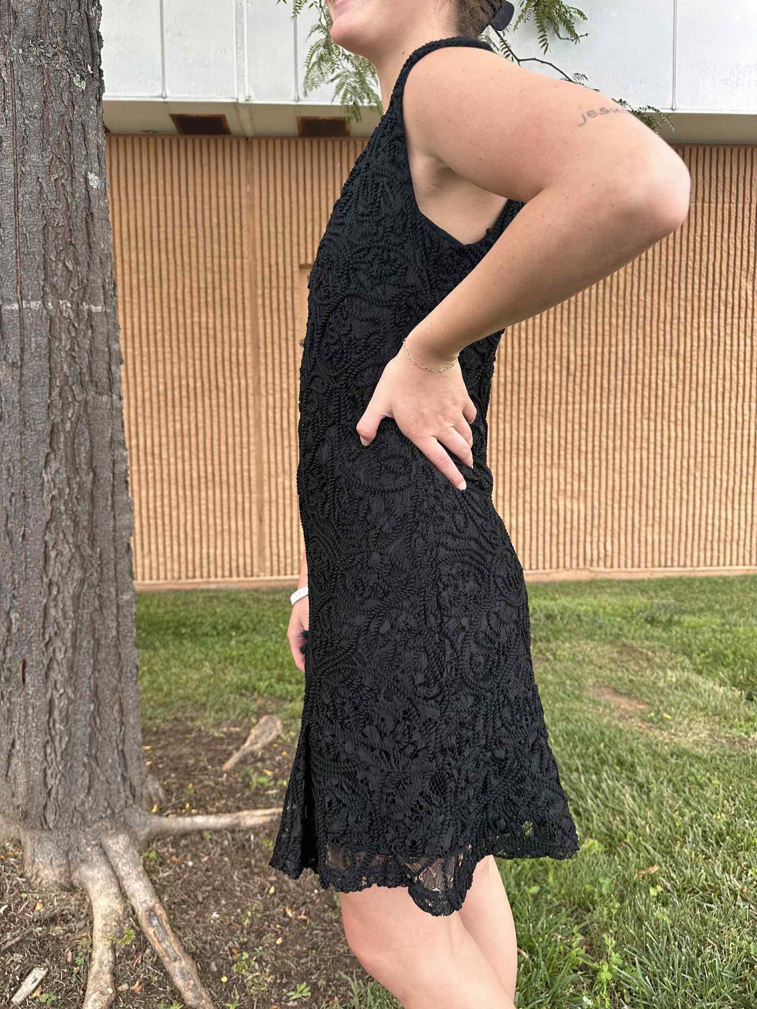 Black Lace Dress