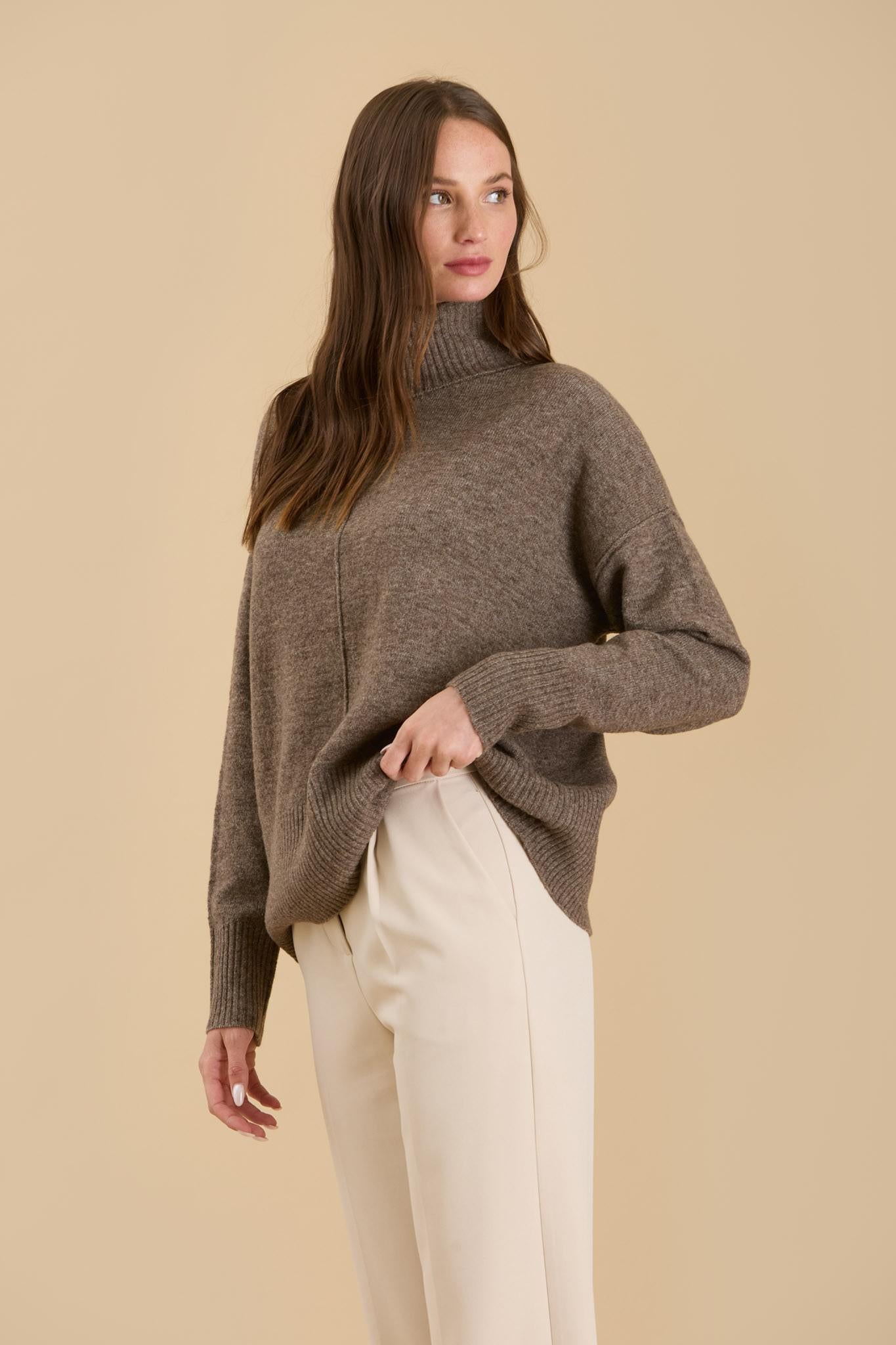 Dark Mocha Turtleneck