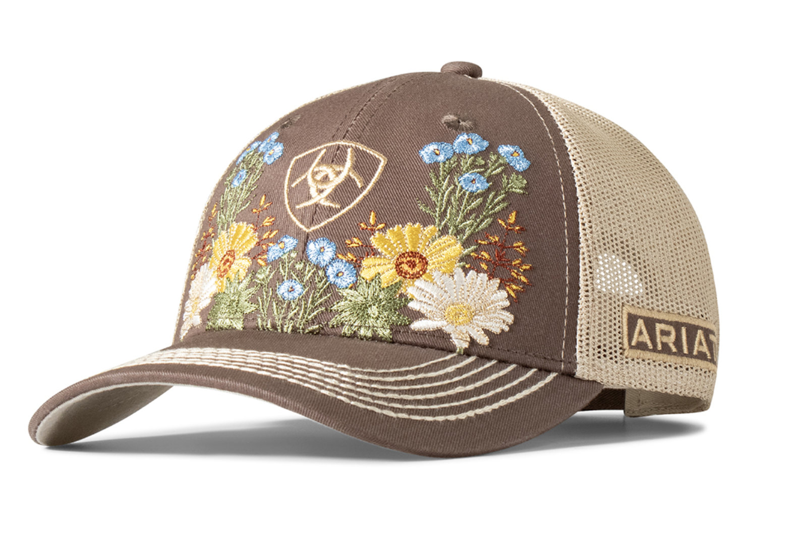 Vintage Flowers Ariat Shield Hat