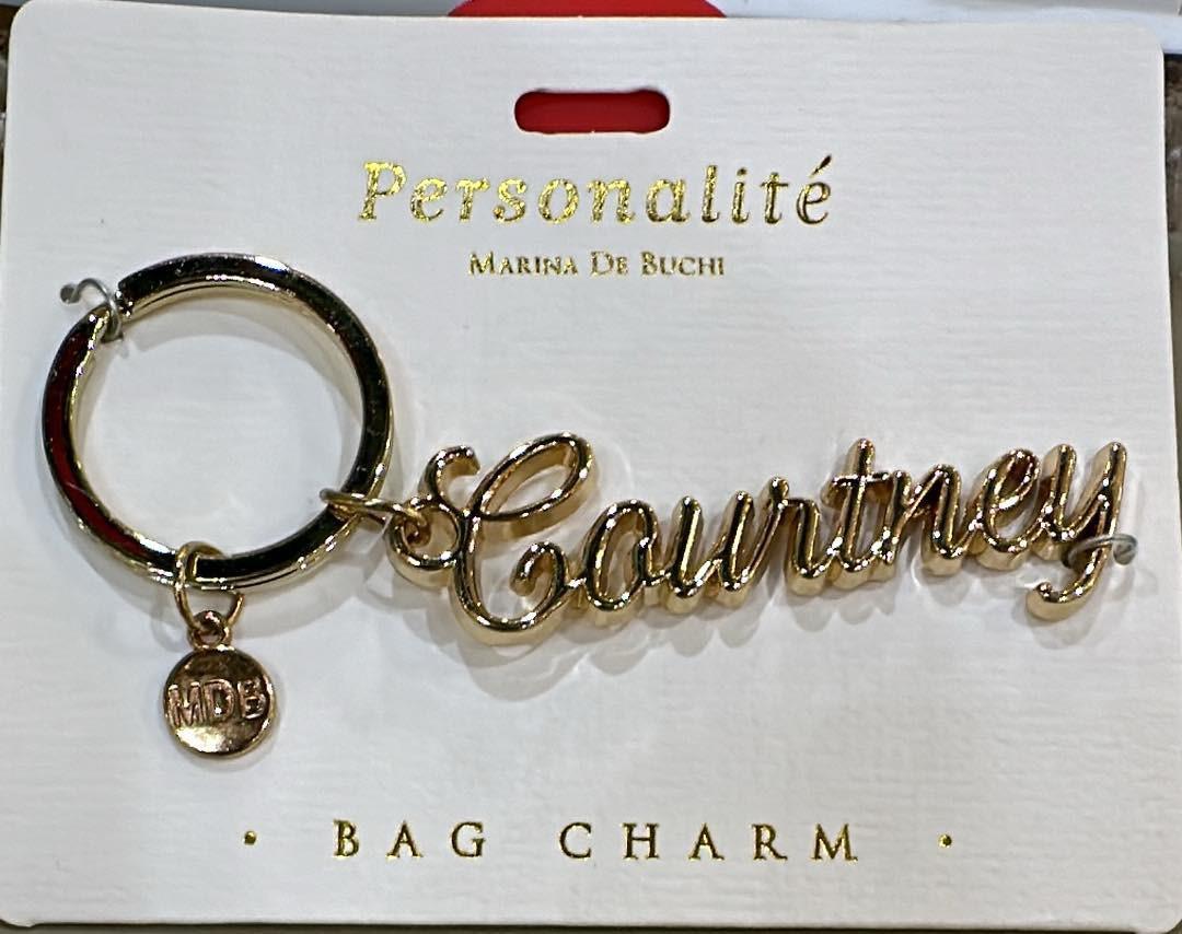 Courtney Bag Charm Keyring