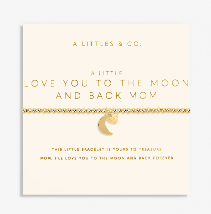 Mothers Day Love You To The Moon Bracelet