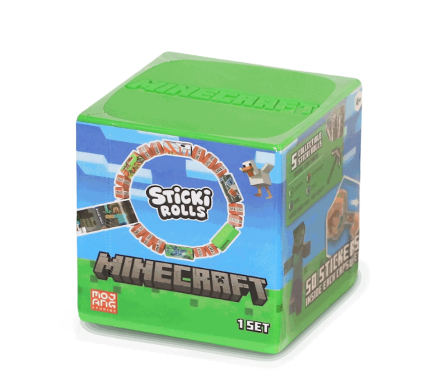 Sticki Rolls Minecraft Capsule
