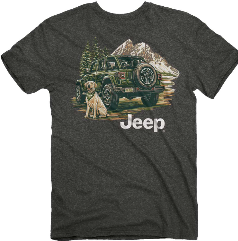 Jeep Mountain Dog Tee