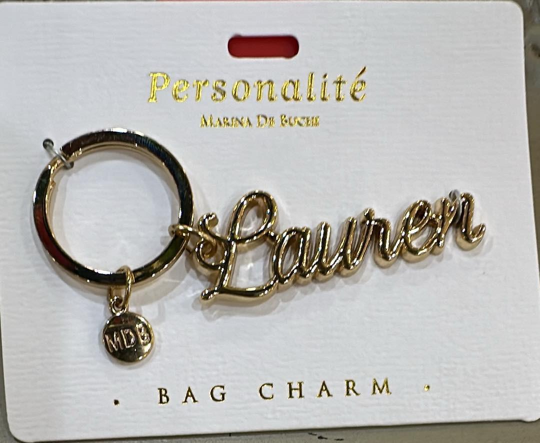 Lauren Bag Charm Keyring