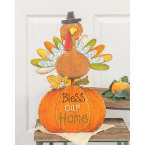 Bless Our Home Turkey Stander
