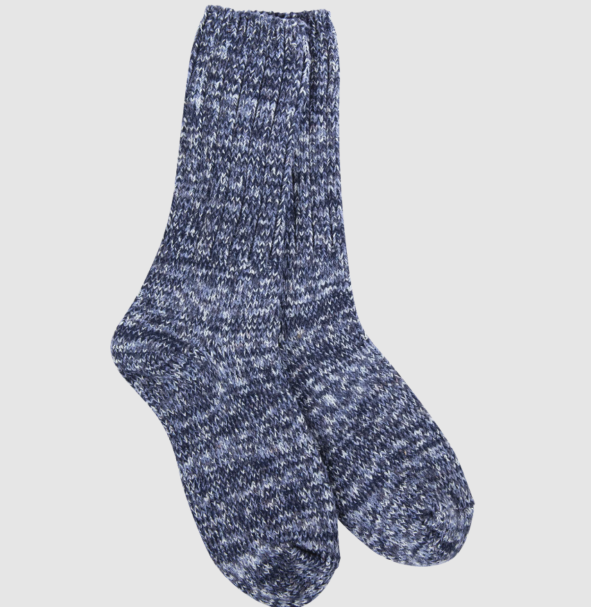 Denim Weekend Ragg Crew Socks
