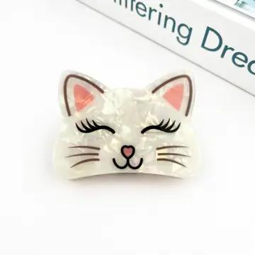 Smiling Cat Claw Clip