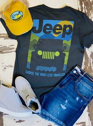 Jeep Choose The Road Tee