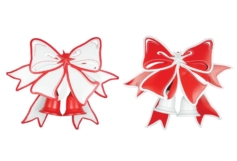 North Star Gift Bow with Bells