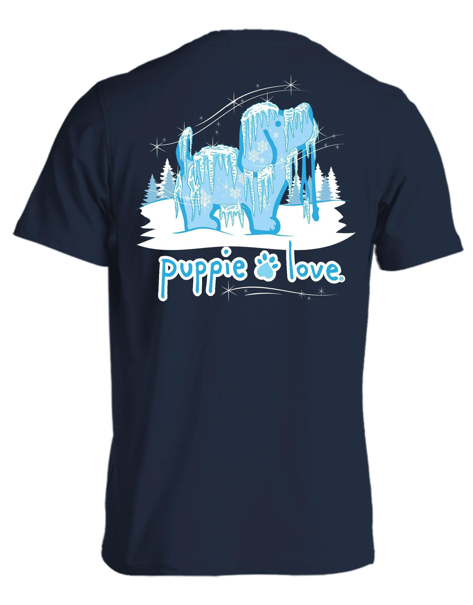 Icicles Pup LS Adult Tee