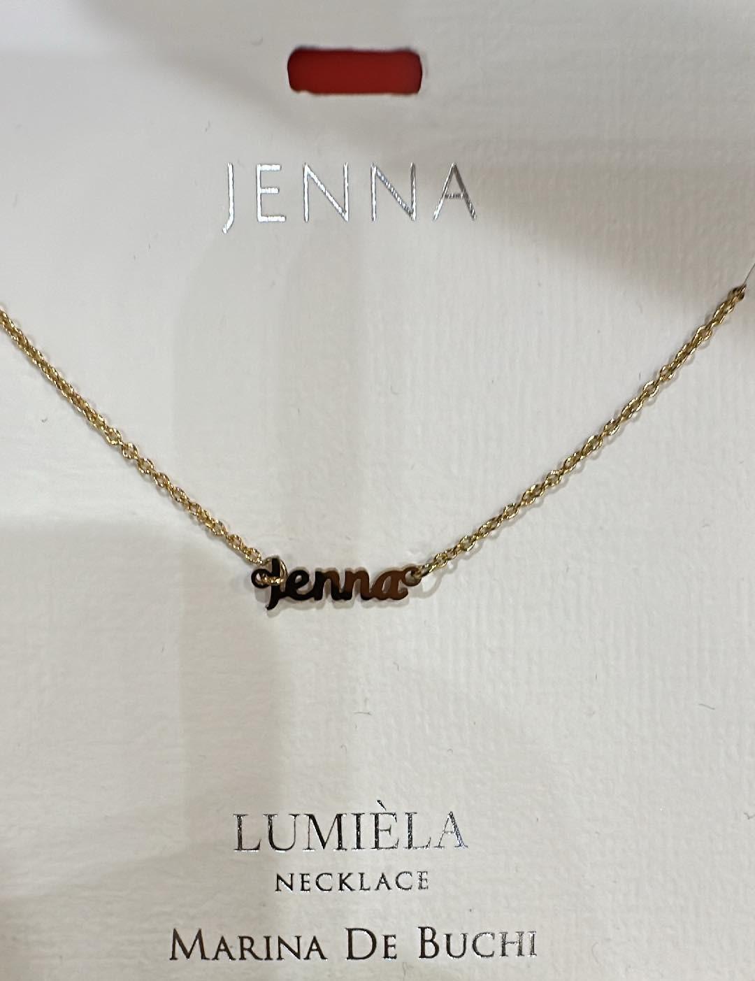 Jenna Name Necklace
