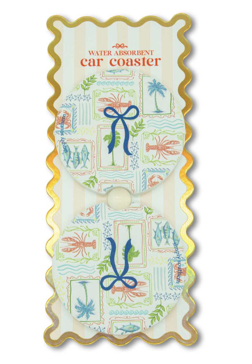 Simply Southern Car Coaster Set