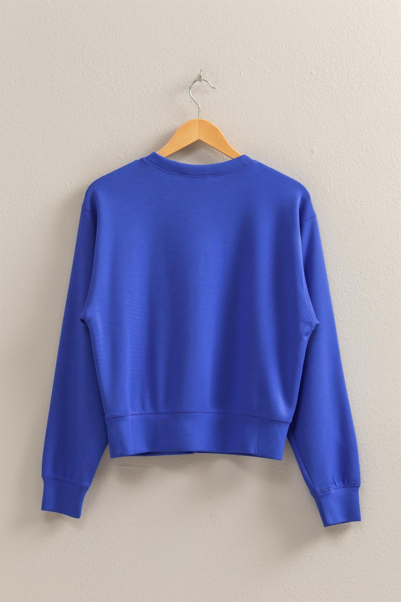 Relaxed Long Sleeve Sweatshirt