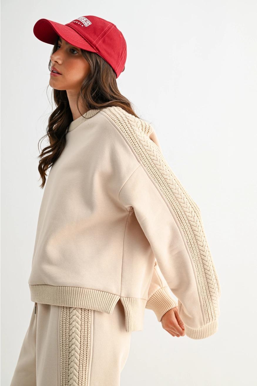 Butter Yellow Lace Button-Down Blouse with Flared Sleeves