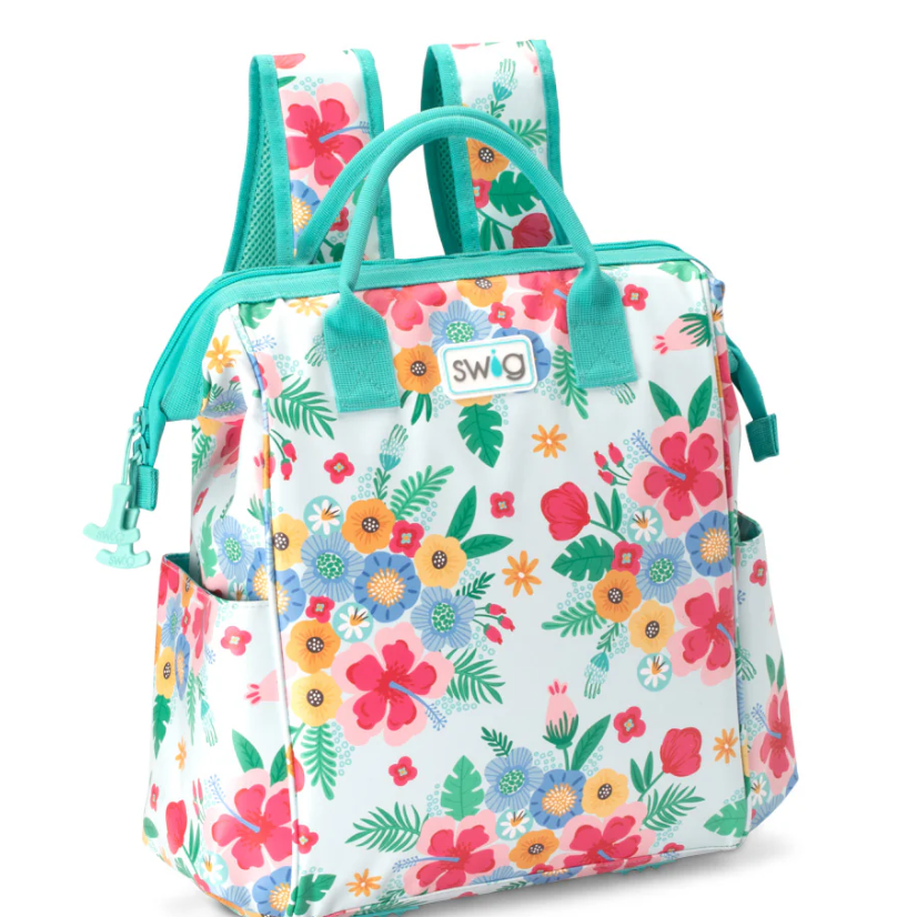 Swig Island Bloom Packi Backpack Cooler