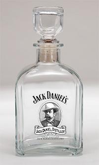 Jack Daniel's Glass Decanter
