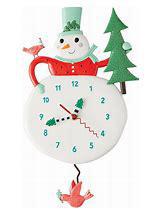 Snowy Joy Clock