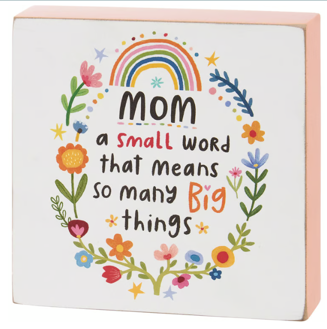 Mom A Small Word