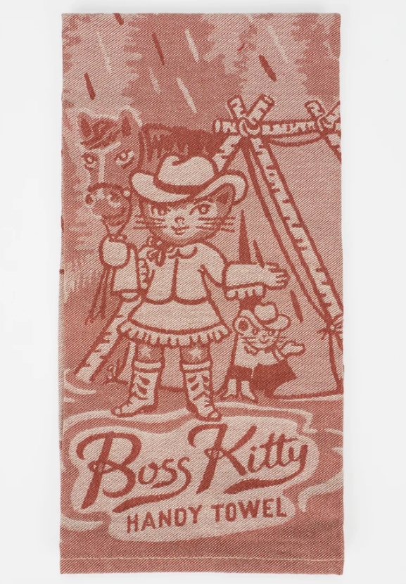 Boss Kitty Dish Towel