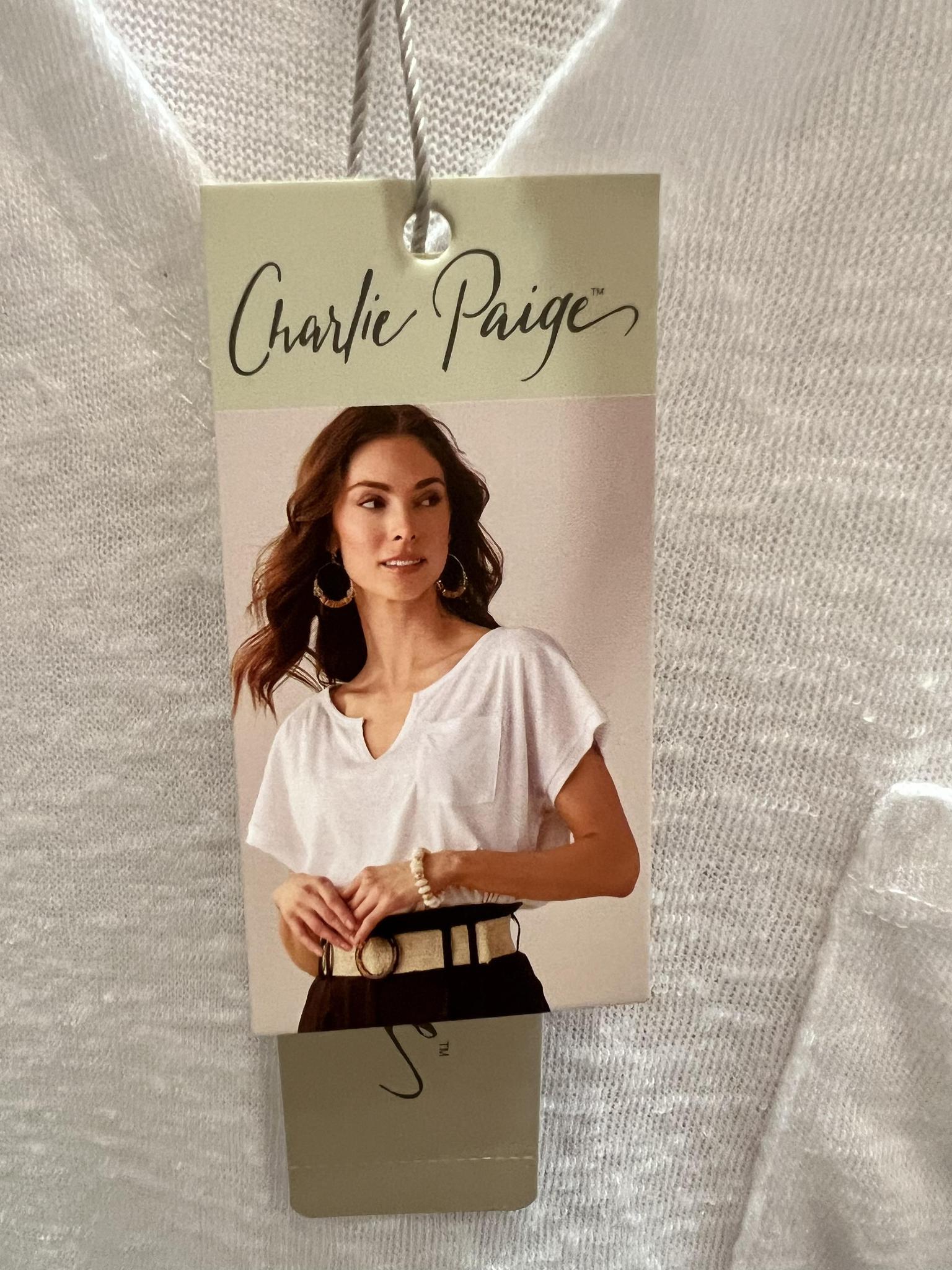 White Linen Top