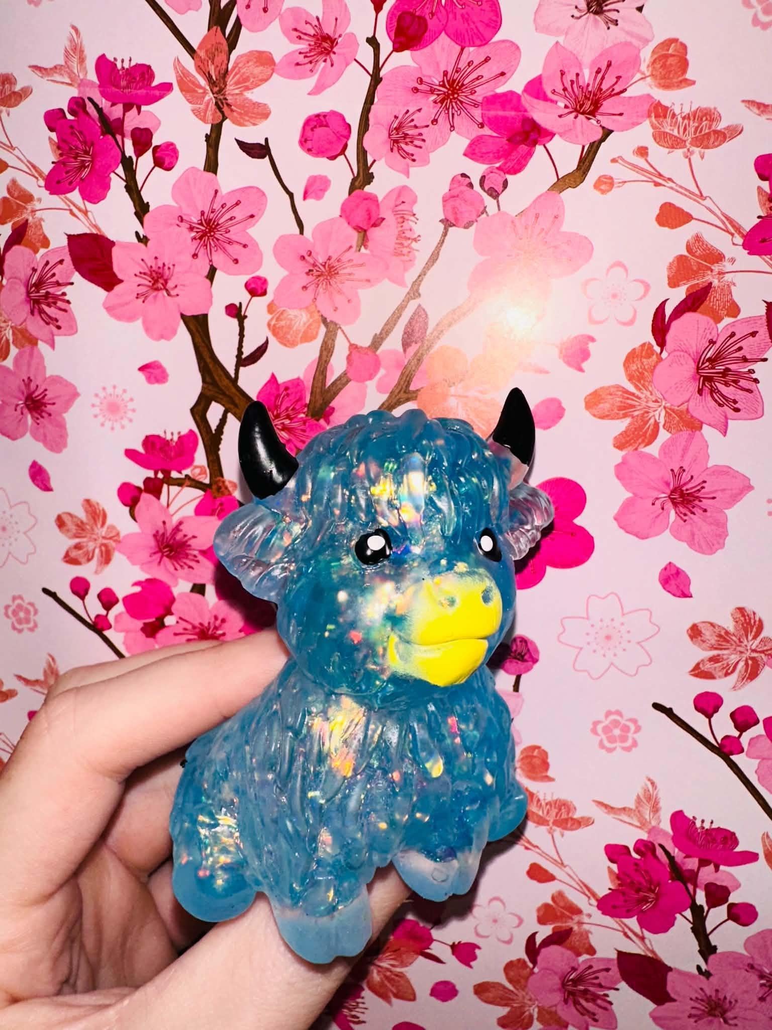 Highland Cow Sugar Squishy