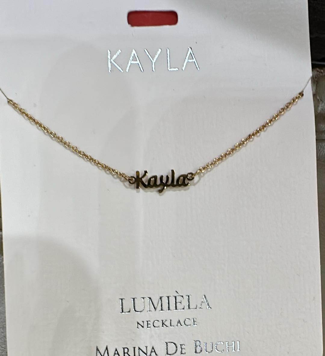 Kayla Name Necklace