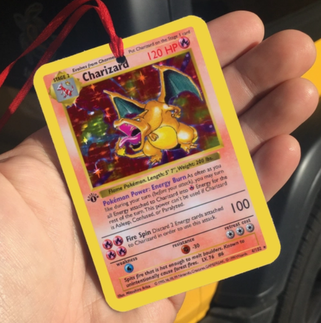 Charizard Car Freshener